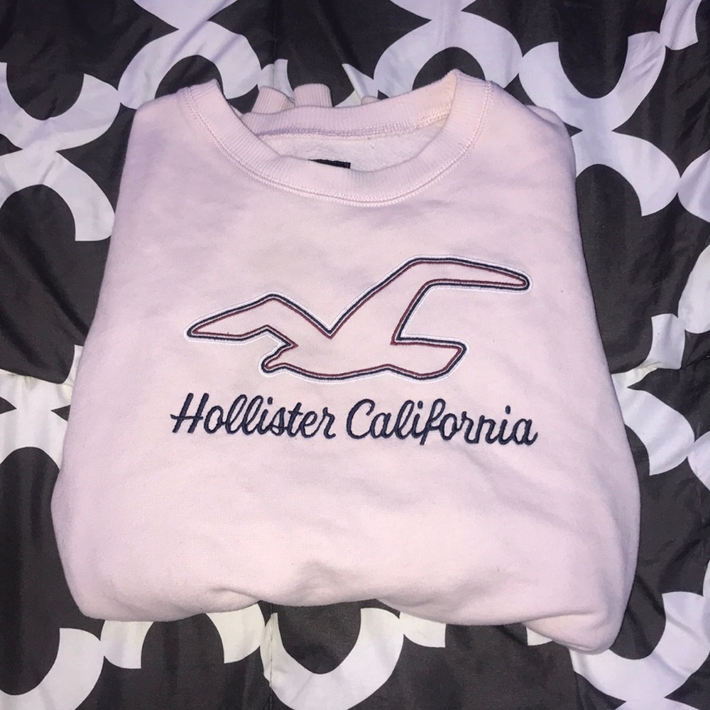 Hollister cropped crew neck🎀